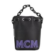 Mini Chain Bucket Drawstring Skuldertaske