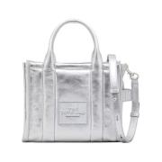 Metallic Lille Tote Taske - S?lv