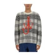 Logo Jersey Uldblanding Sweater