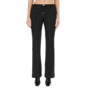 Slim Fit Wide Trousers