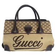 Pre-owned Canvas gucci-tasker