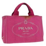 Pre-owned Canvas prada-tasker