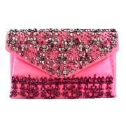 Pre-owned Satin clutches