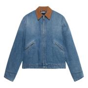 Denimjakke med moderne stil