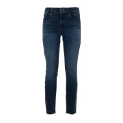 Denim Ankel Fray Jeans