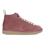 Suede Eco-Fur Sneaker Boot