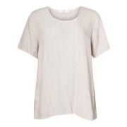 LINEN Oversize Linned Top