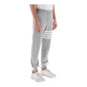 4-Bar Joggers med Navn Tag Applique