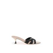 Elegante Elis Cross-Strap Mules