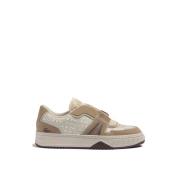 Håndværkede Sneakers Off White/Light Grey