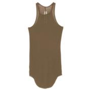 Rib Tank Top i Bean Farve