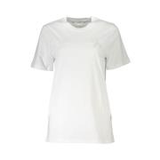 Elegant broderet T-shirt