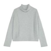 Strikket sweater i oversized