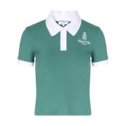 Retro Script Polo Shirt