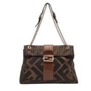 Pre-owned Canvas fendi-tasker