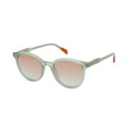 Grøn Acetat Dame Solbrille