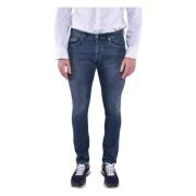 Skinny Fit Lavtalje Denim Jeans