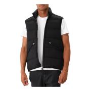 Sort Dun Puffer Vest