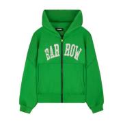 Zip Hoodie i Fern Green