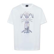 T-shirt med print