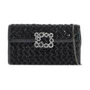 Diamant Paillet Kuvert Clutch