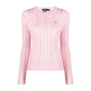 Pink Strik Pullover Sweater