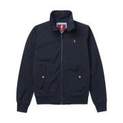 Navy Blue Harrington Jakke