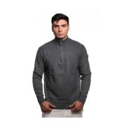 Sort uldblandings sweater Braille 02