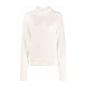 Beige Cashmere Sweater