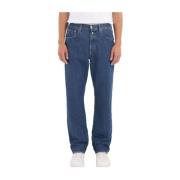 Vintage Straight Fit Denim Jeans