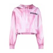 Pink Bomuld Sweatshirt Sweaters Hoodies