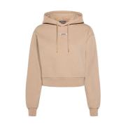 Beige Hoodie Gros Grain