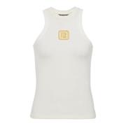 Tanktop med Retro PB broderi