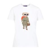 AVIATOR BEAR KORTÆRMET T-SHIRT