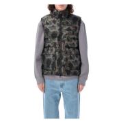 Camo Duck Grey Springfield Puffer Vest