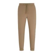 Beige Joggingdragt med Elastan