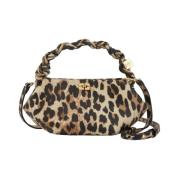 Leopard Mini Bou Taske Brun