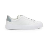 Hvide lavtop sneakers med 4G-logo