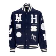 Klassisk Varsity Jakke Navy