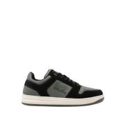 Suede sneakers sort/grå unisex stil