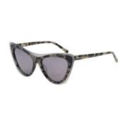 Havana Grey Acetate Dame Solbriller