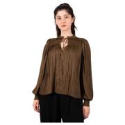 Leah Olive Bluse