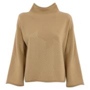 Merino Uld Jacquard Sweater