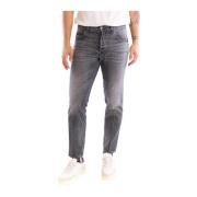 Klassisk Slim Fit Bomuld Herre Jeans