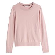 Foggy Pink Jersey Stitch Sweater