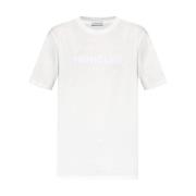 Luksus Bomuld Cashmere T-shirt med Logo