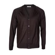 Herre uld cardigan, Raglan skulder