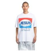 Hvid Jesus Generation Tee