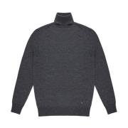 Højhalset sweater