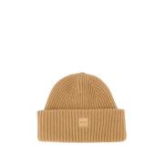 Ultrafine Merinos Cashmere Uld Beanie Kamel